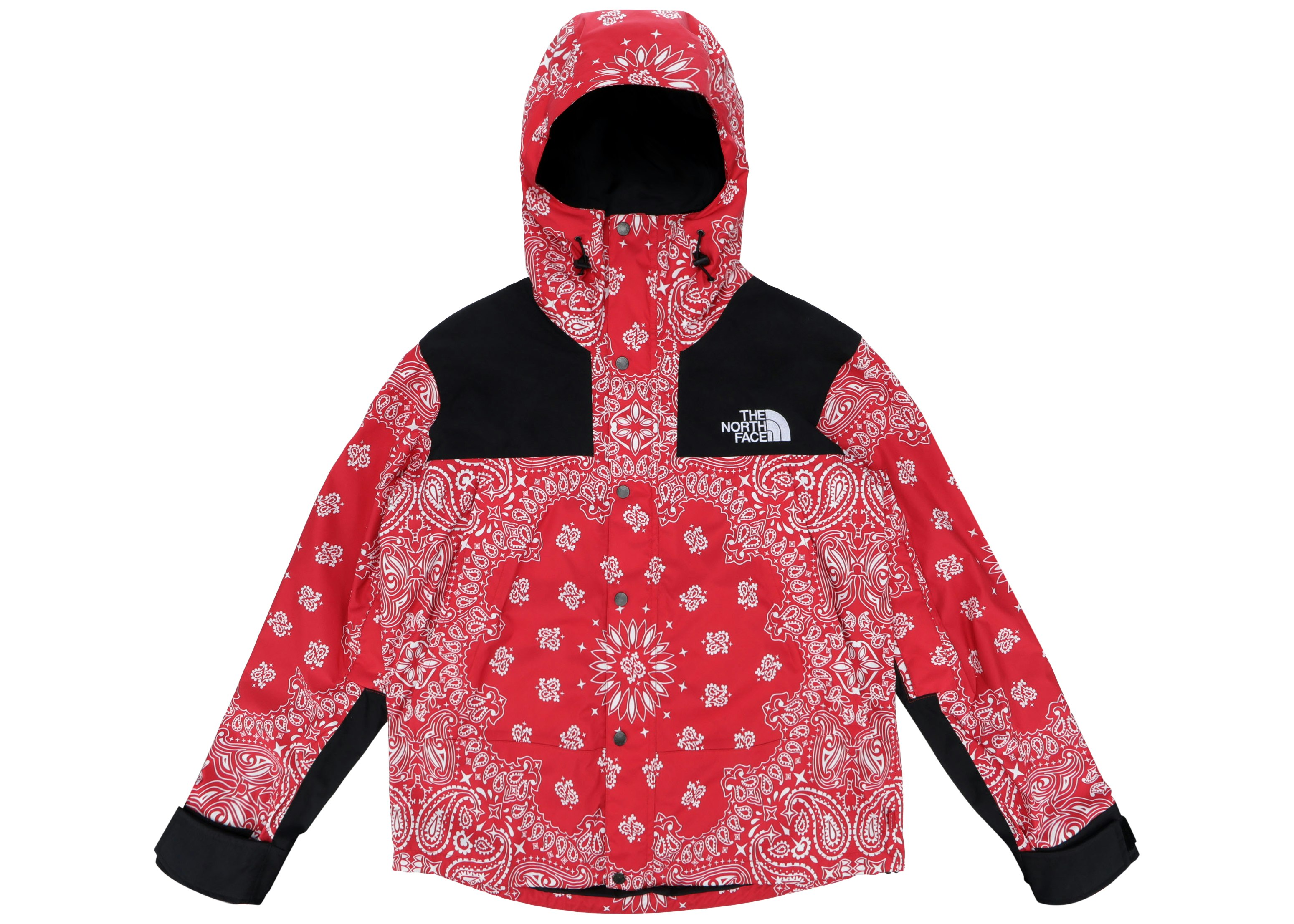 Supreme The North Face Bandana Mountain Jacket Red - FW14