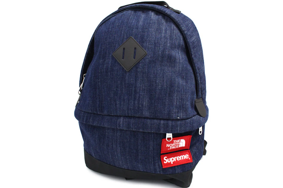 Supreme The North Face Denim Day Pack Blue