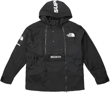 Supreme The North Face Steep Tech Hooded Jacket Black Men's - SS16 - US