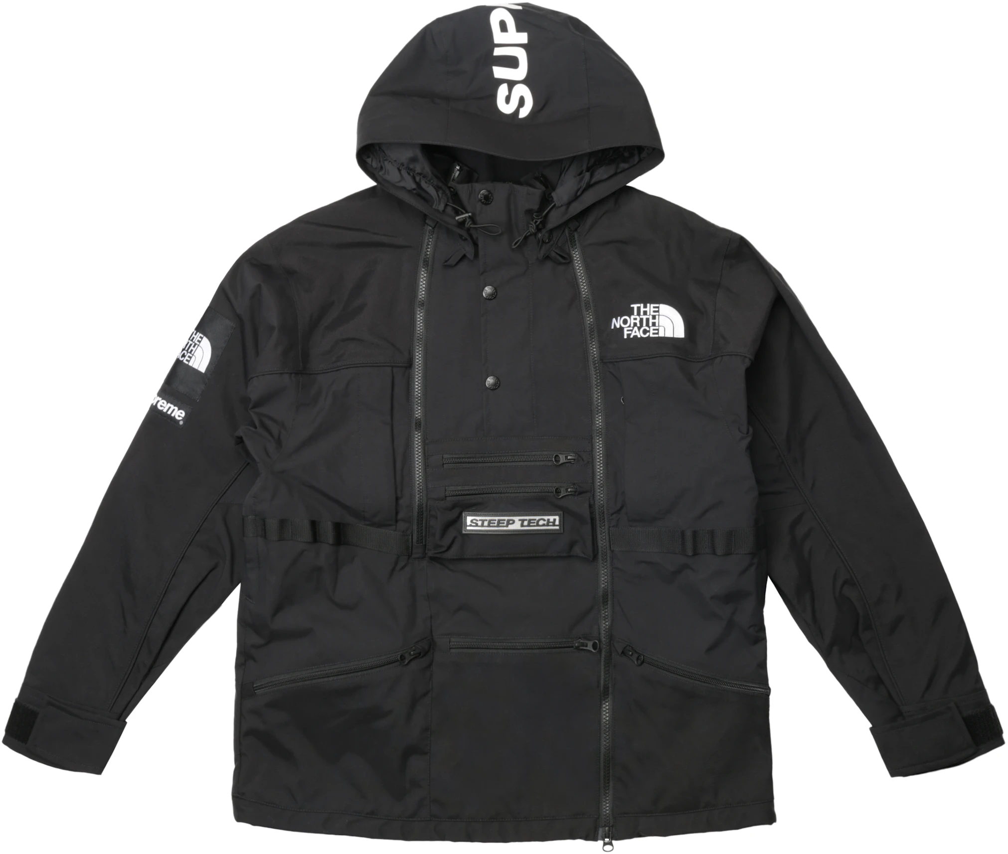 Supreme The North Face Steep Tech Hooded Jacket Black - SS16 - ES
