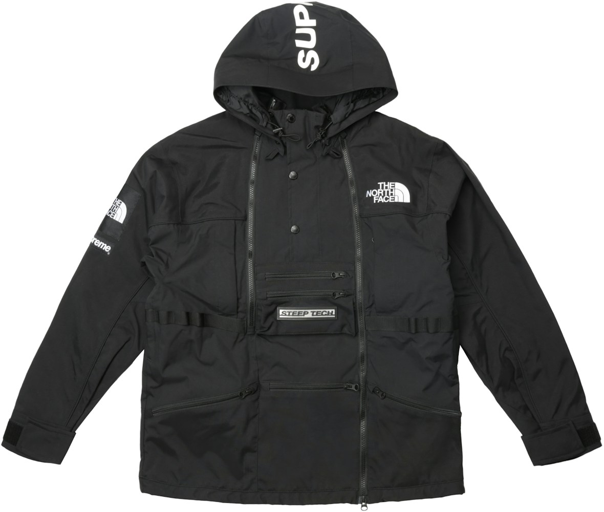 Supreme The North Face Steep Tech Hooded Jacket Black - SS16
