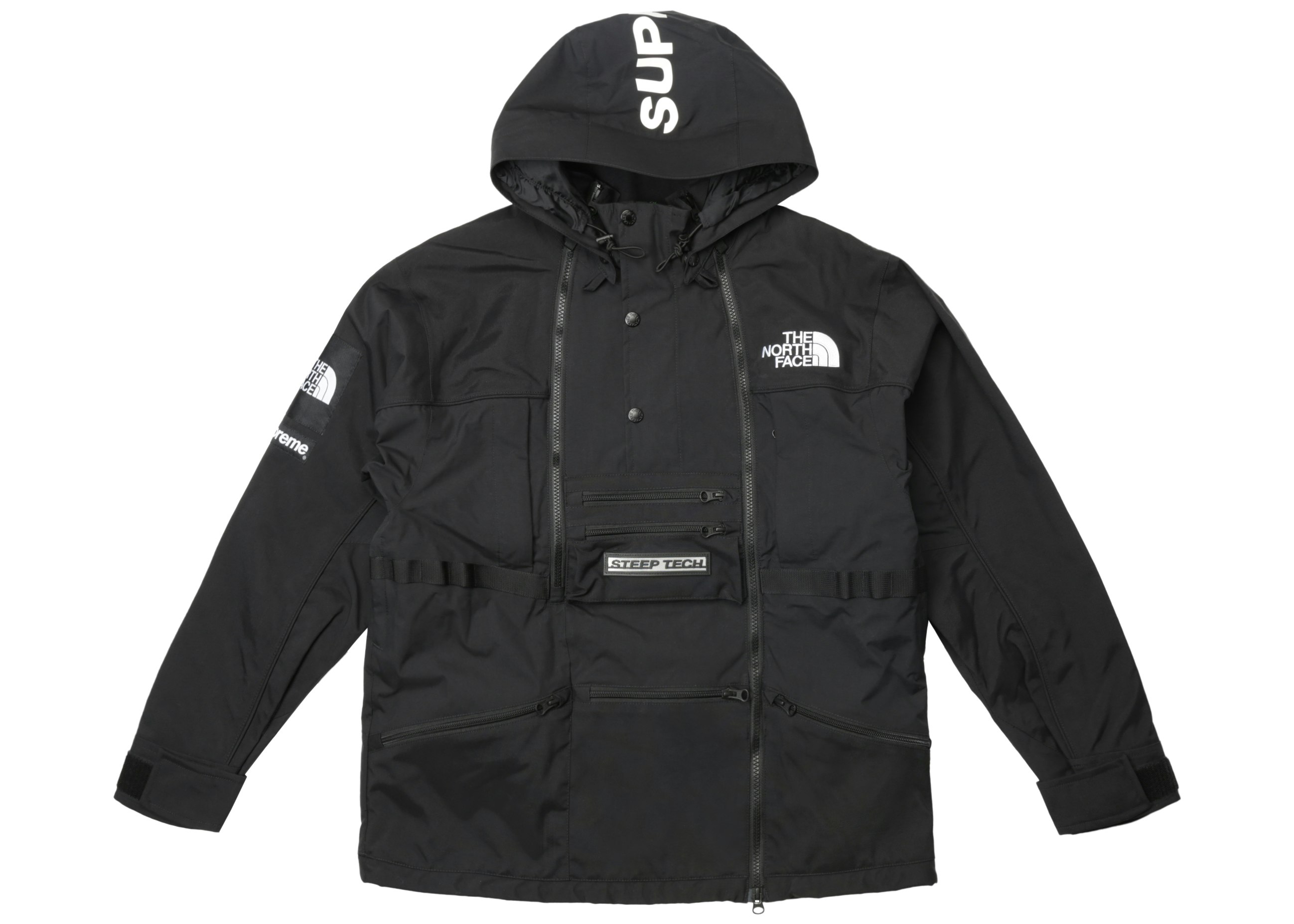 Supreme The North Face Steep Tech Hooded Jacket Black - SS16 - US