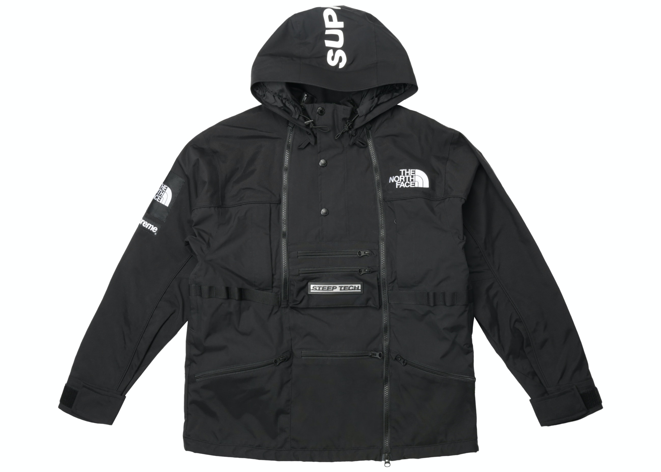 Supreme The North Face Steep Tech Hooded Jacket Black - SS16