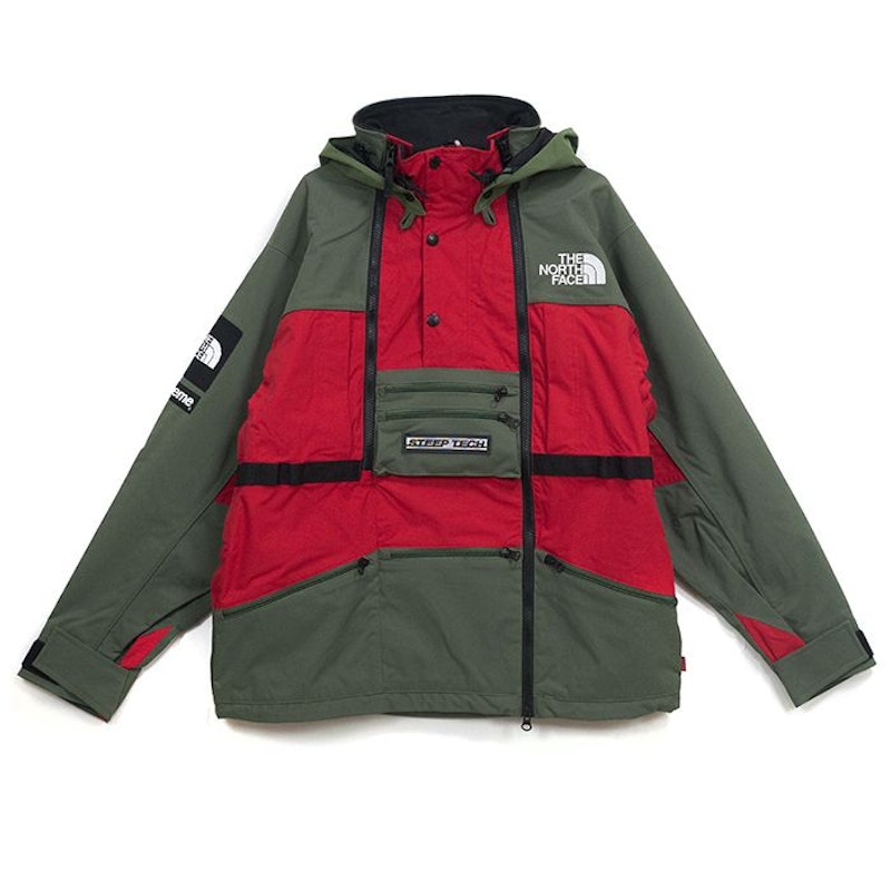 Supreme The North Face Steep Tech Hooded Jacket Olive