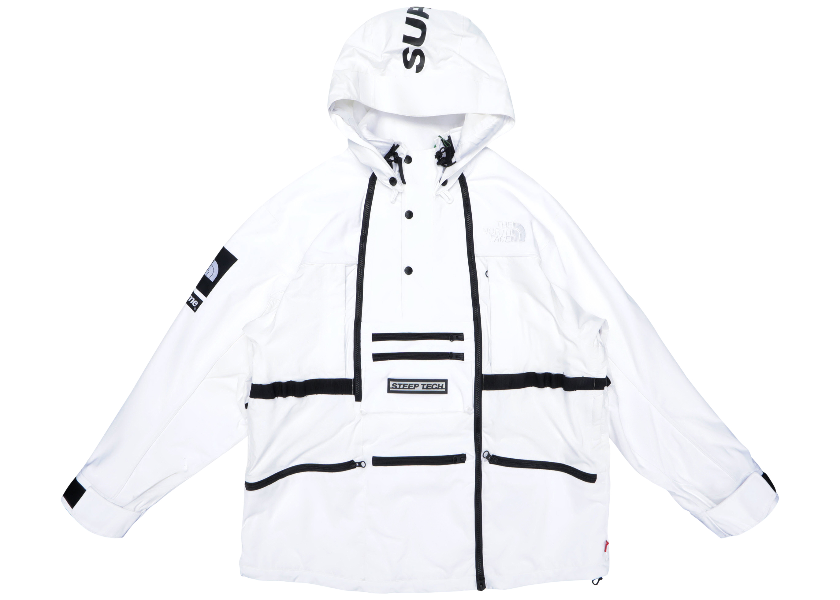 Supreme The North Face Steep Tech Hooded Jacket White Men's - SS16