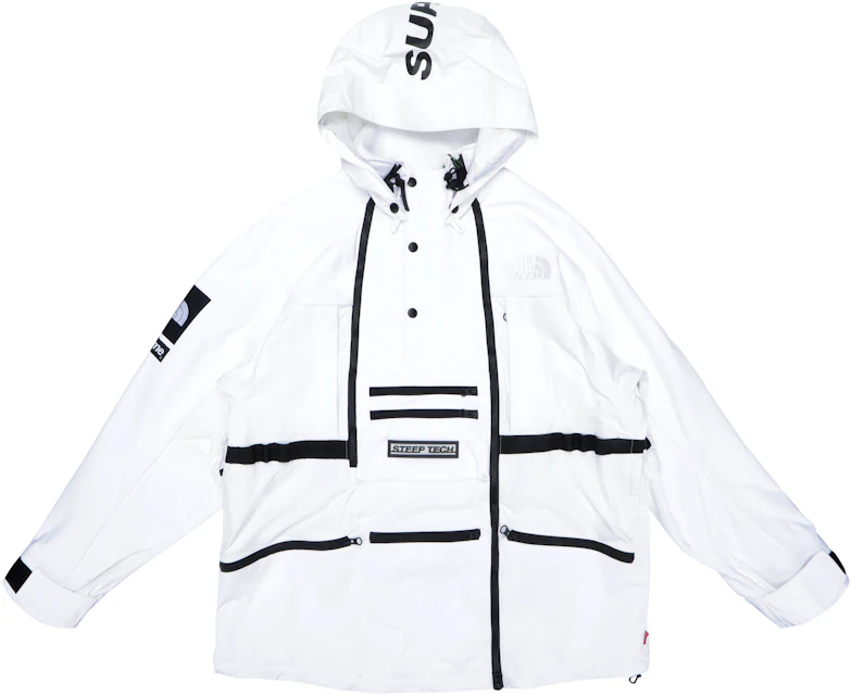 Supreme The North Face Steep Tech Hooded Jacket White - SS16
