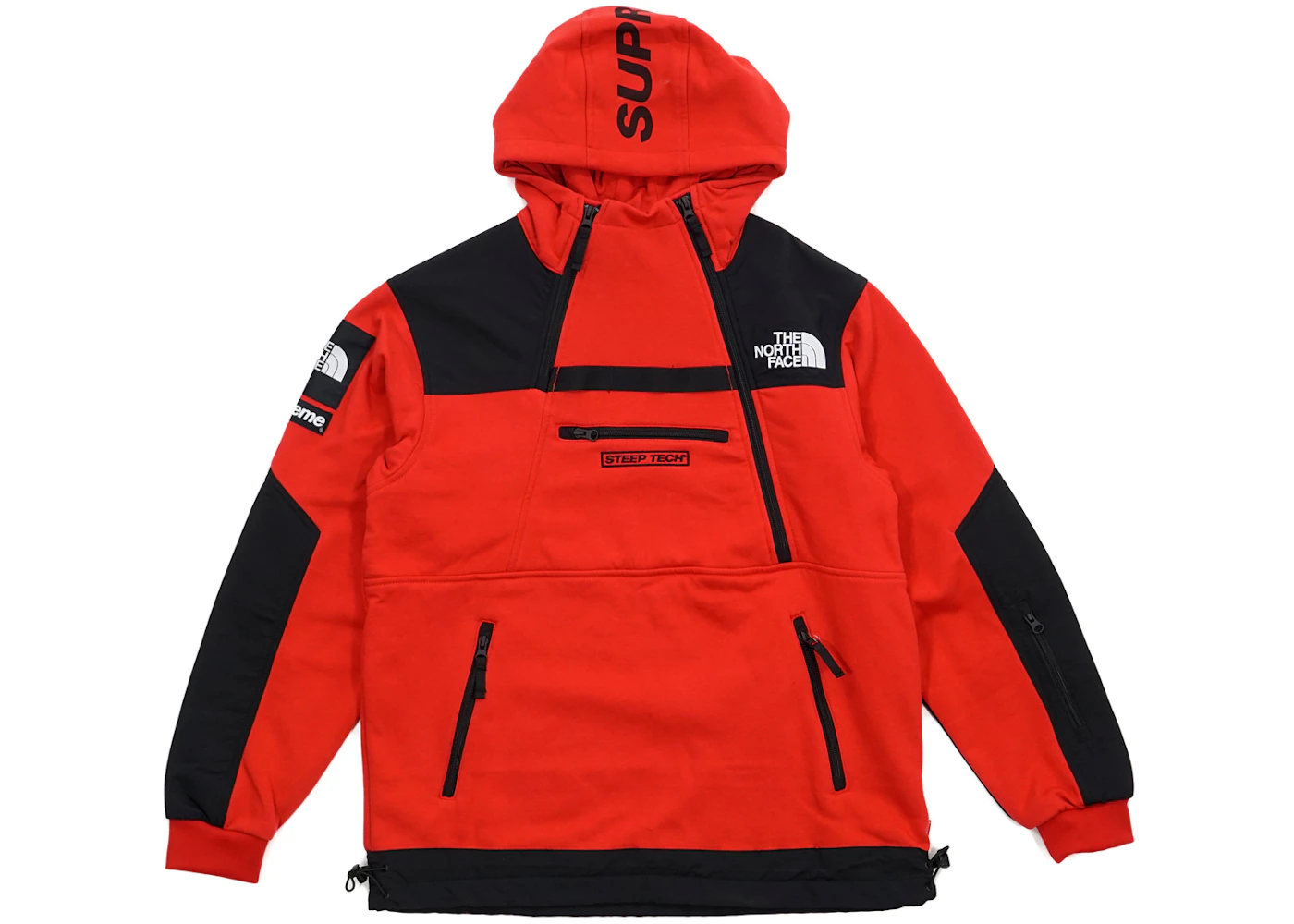 North face steep tech red and black Clearance