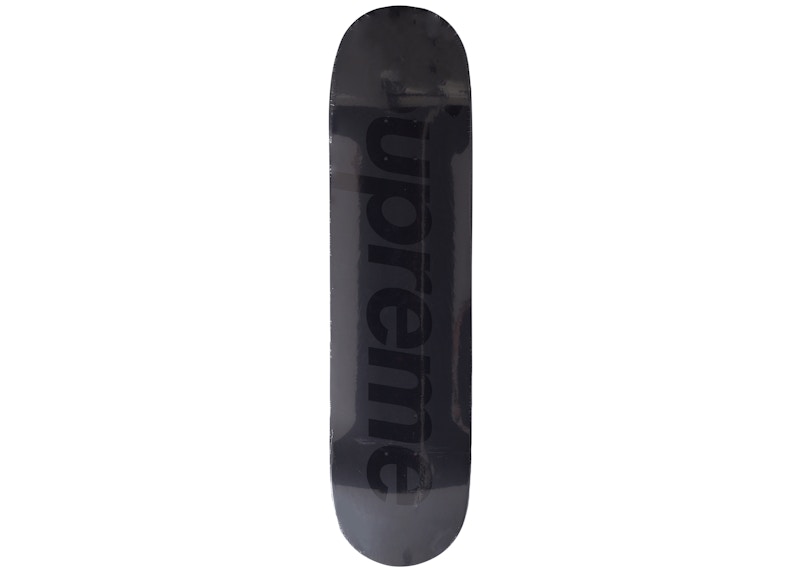 Supreme Tonal Box Logo Skateboard Deck Black - SS23 - CN