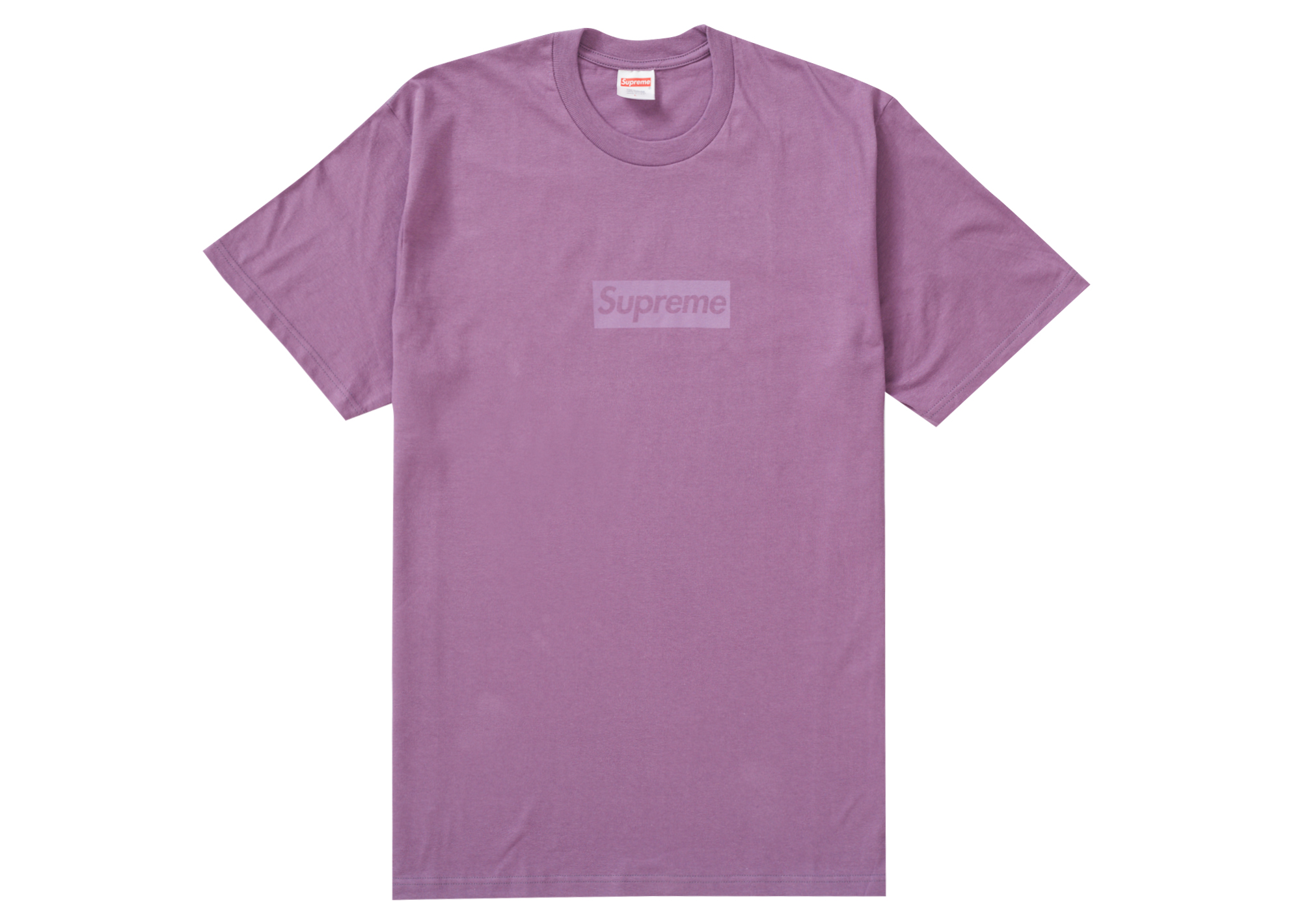 Tシャツ/カットソー(半袖/袖なし)M Tonal Box Logo Tee Dusty Purple ボックスロゴ