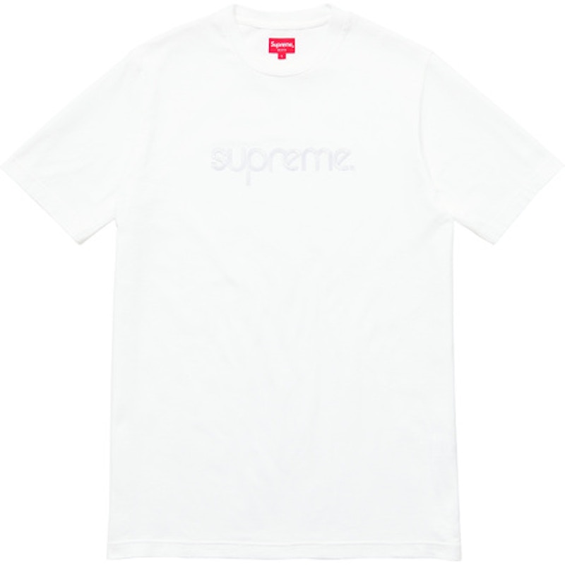 supreme tonal embroidered tee