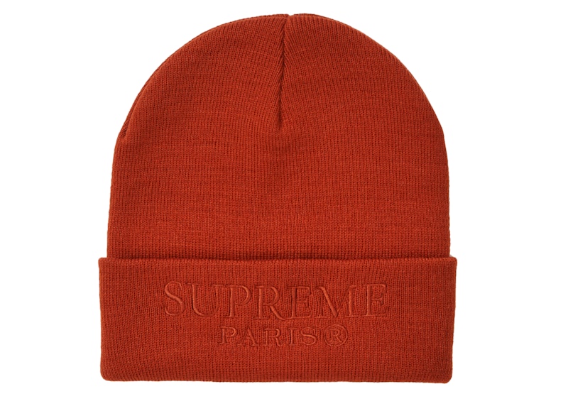 Supreme tonal 2025 logo beanie