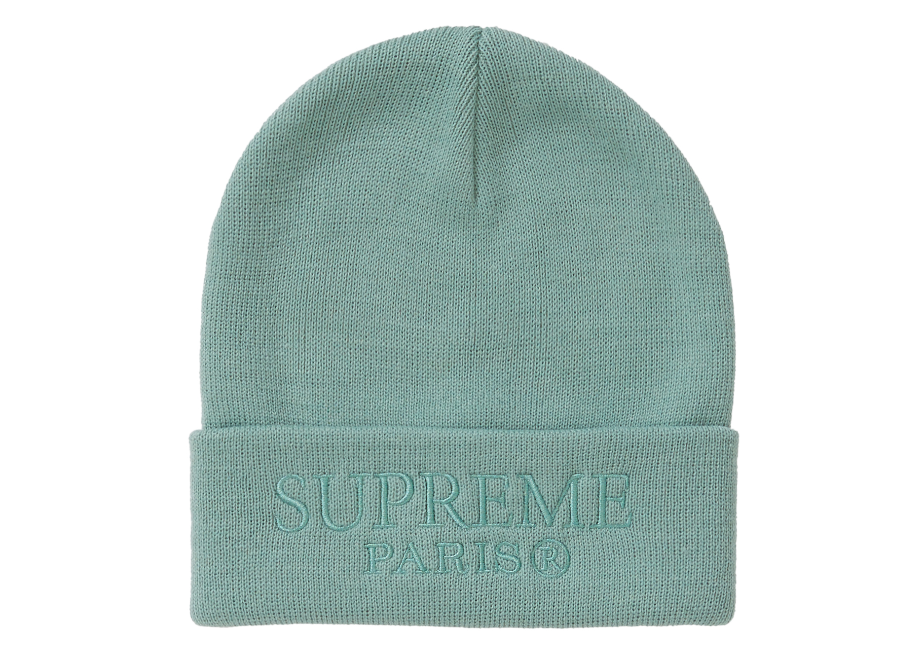 supreme beanie teal