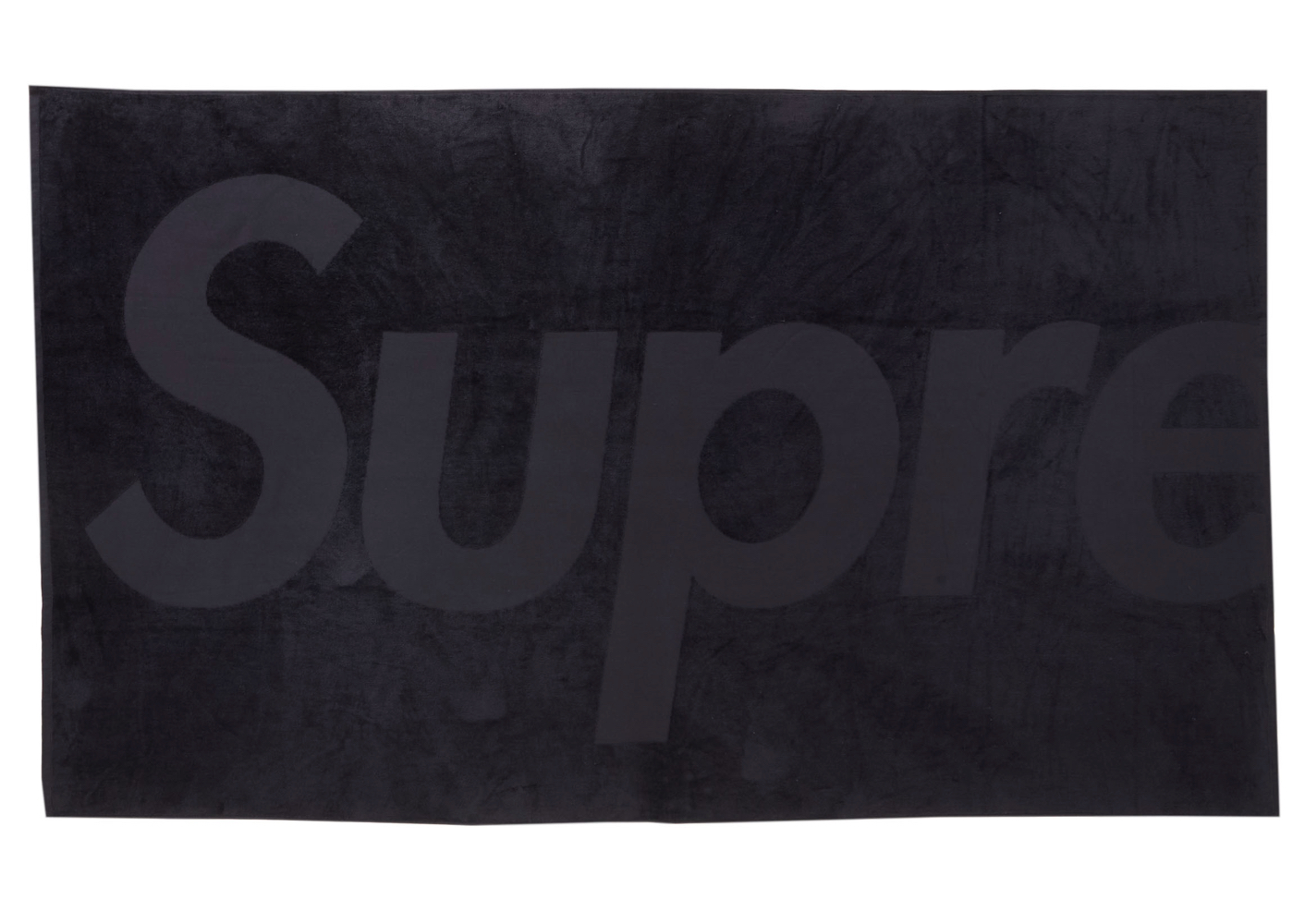 Supreme Tonal Logo Towel (SS24) Black