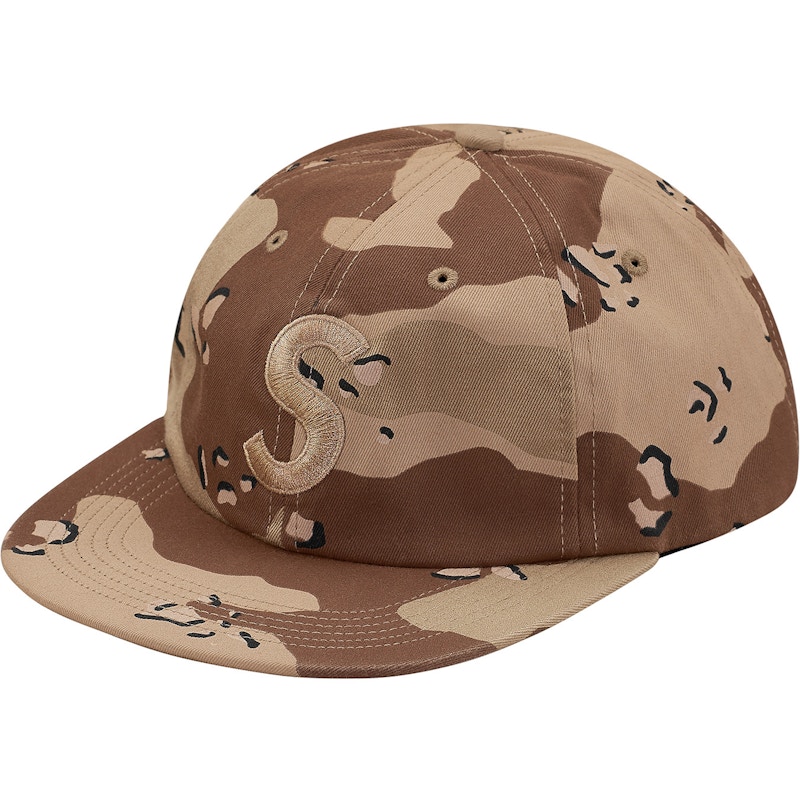 Supreme Tonal S Logo 6-Panel Desert Camo