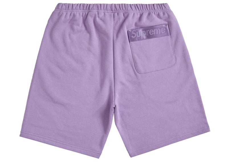 Supreme Tonal Webbing Sweatshort Violet Men's - SS20 - US