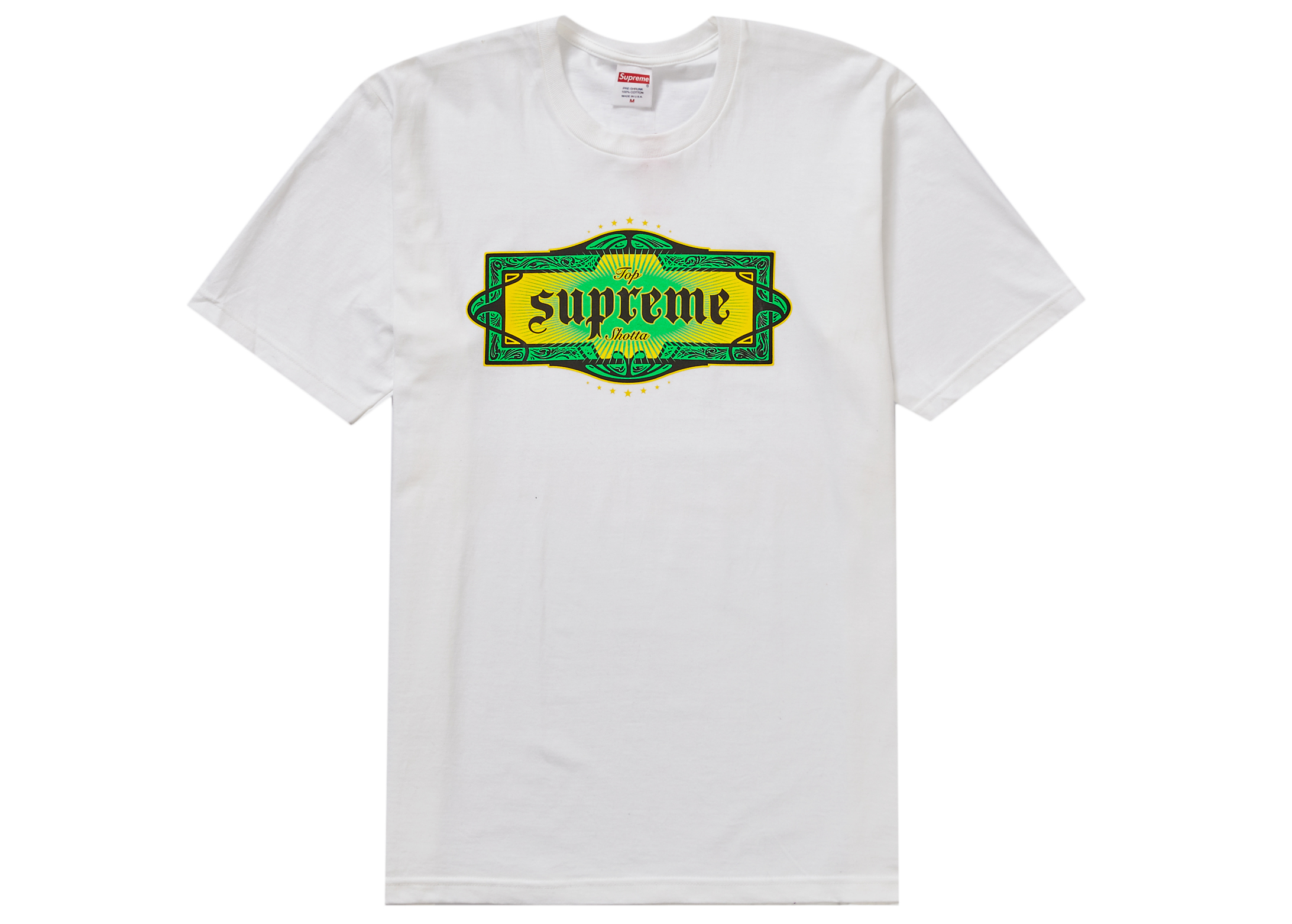 Supreme Top Shotta Tee White メンズ - SS22 - JP