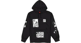 Supreme Toshio Saeki Hooded Sweatshirt Black