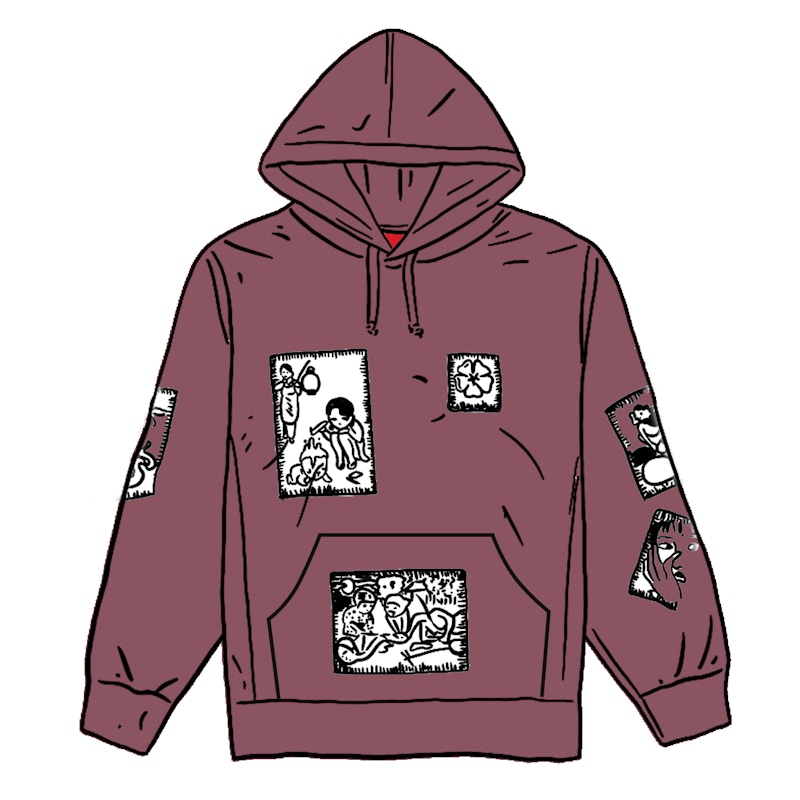 supreme toshio saeki hoodie