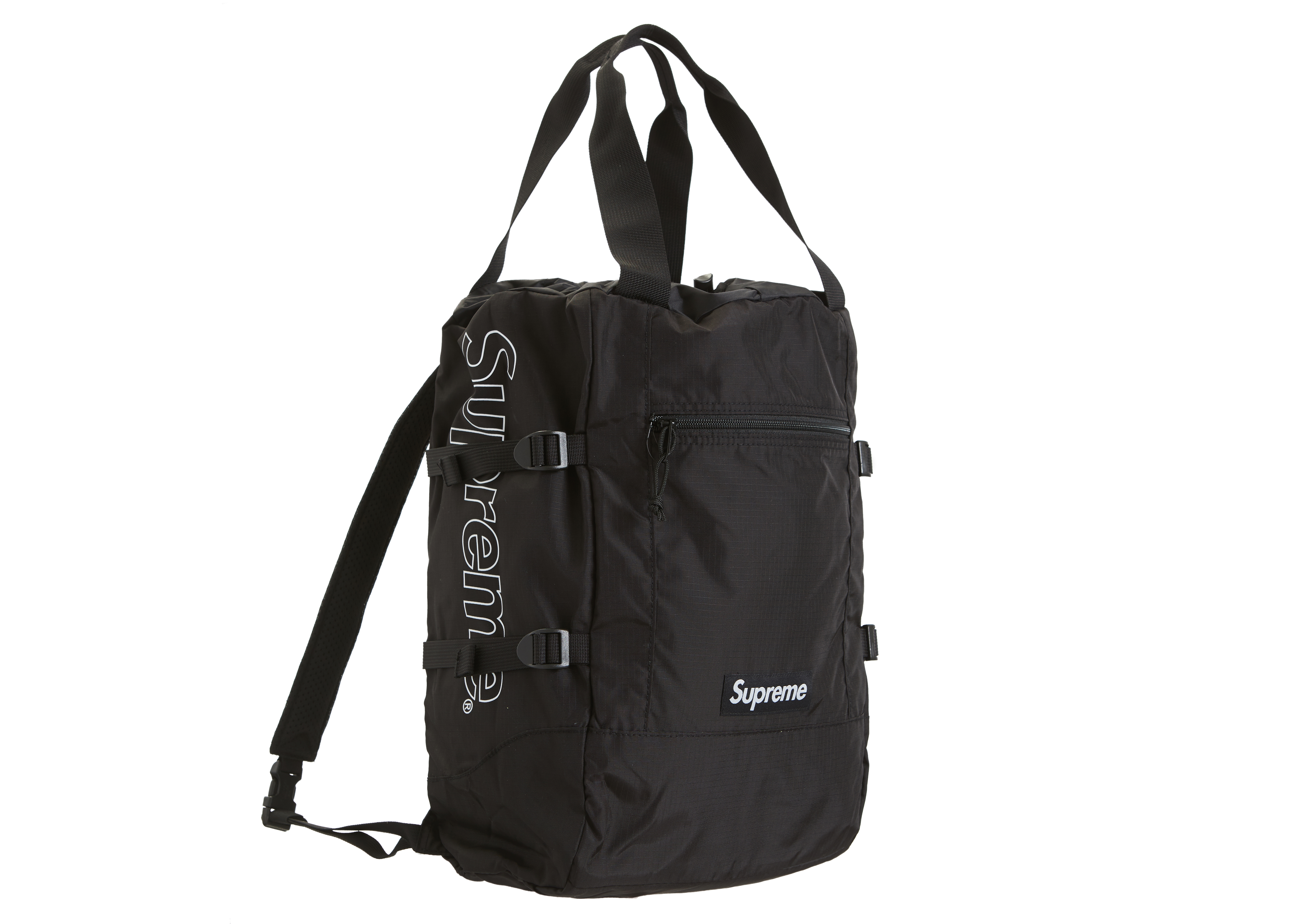 Supreme Tote Backpack Black - SS19 - US
