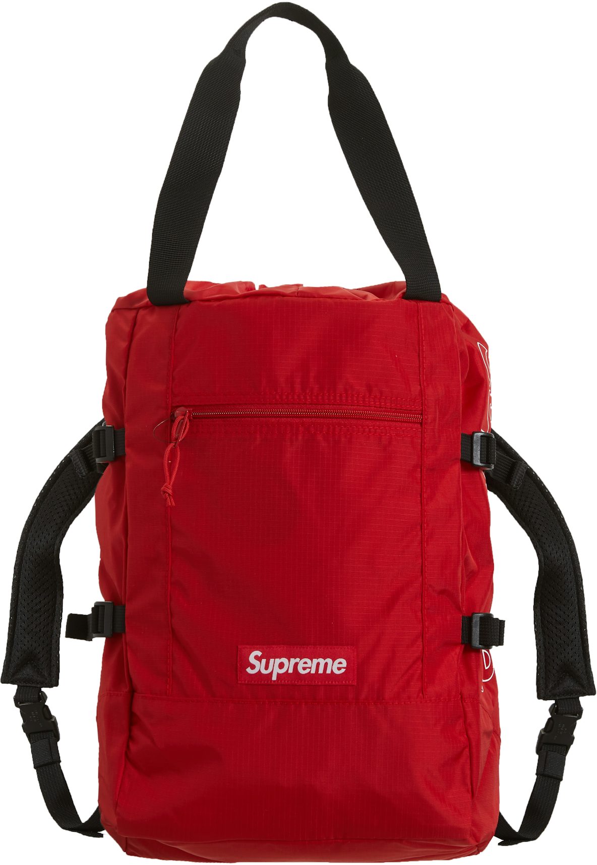Supreme Tote Backpack Red Royal Box Logo (New) 2019 (100% Authentic)