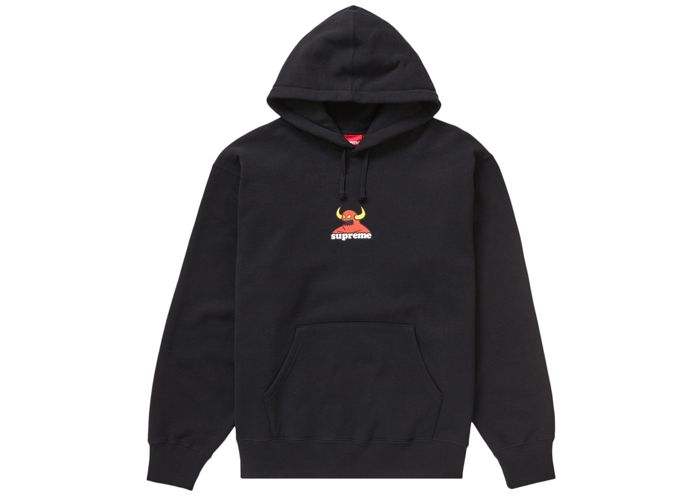 Supreme Toy Machine Hooded Sweatshirt Black メンズ - SS24 - JP