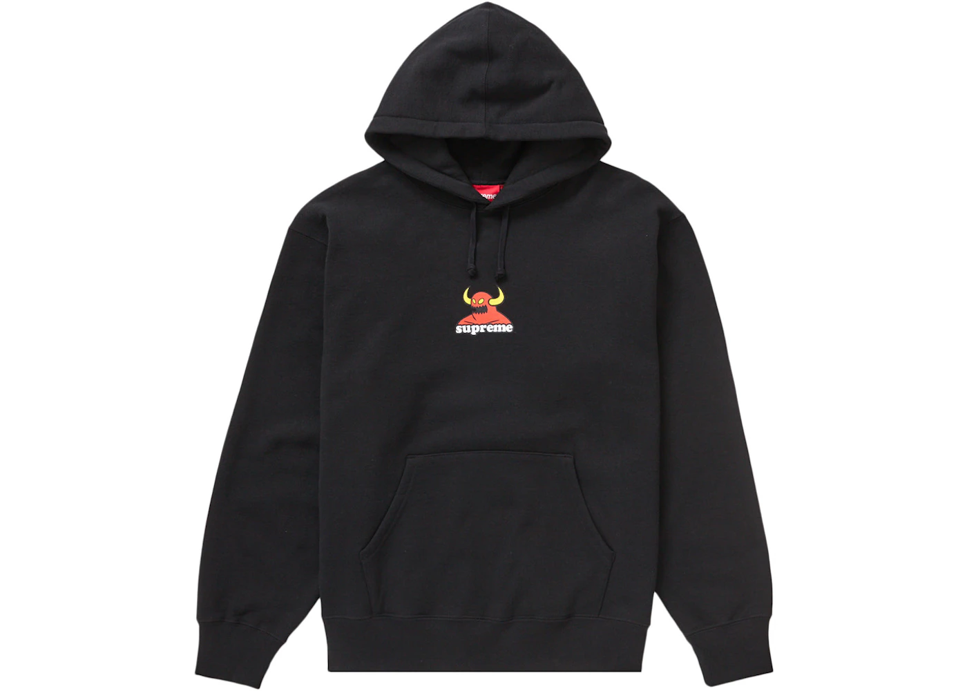 Supreme Toy Machine Hooded Sweatshirt Black Men's SS24 US