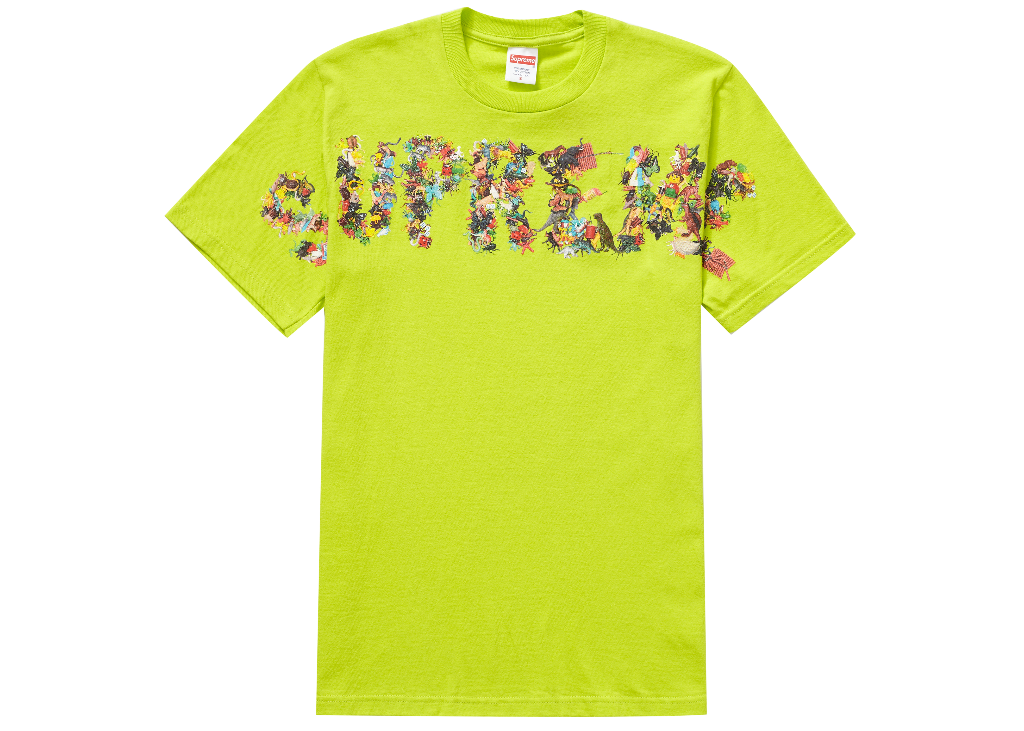 Supreme Toy Pile Tee Bright Green
