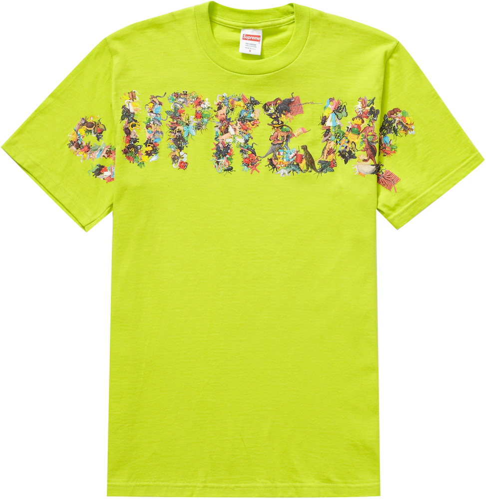 Supreme Toy Pile Tee Bright Green Men's - SS21 - US