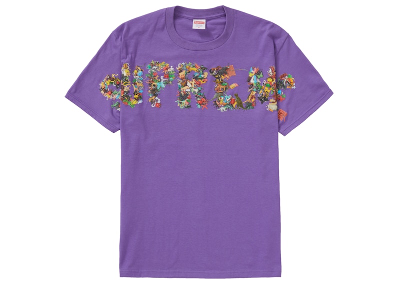 Supreme Toy Pile Tee Purple Men's - SS21 - US