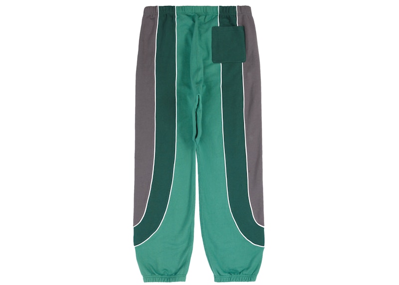 Supreme Track Paneled Sweatpant Light Pine Men's - FW21 - US