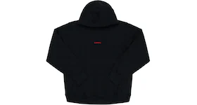 Supreme Trademark Hooded Sweatshirt Black