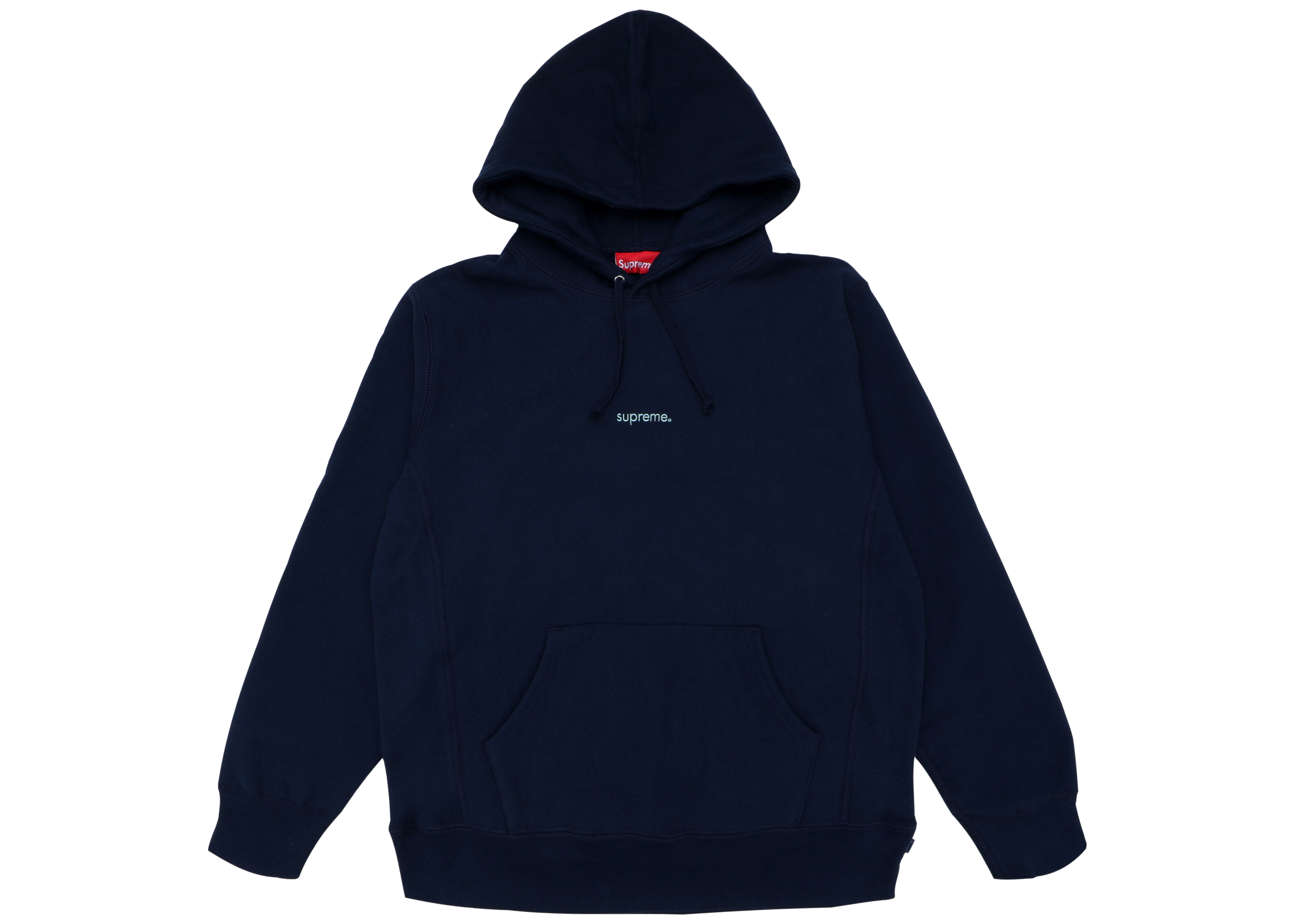 Supreme trademark hooded sweatshirt