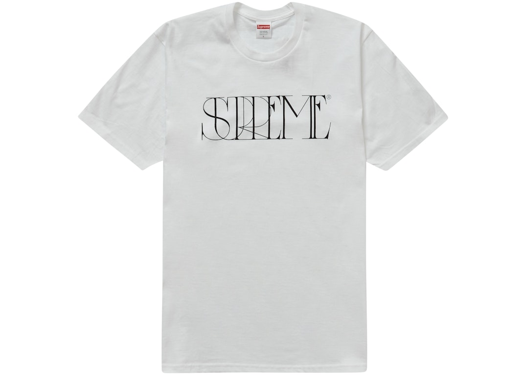 Pre-owned Supreme Trademark Tee White