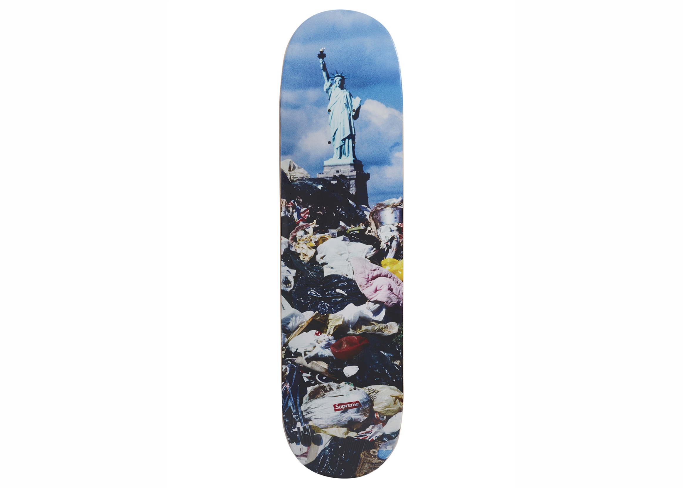 Supreme Trash Skateboard Deck Multicolor