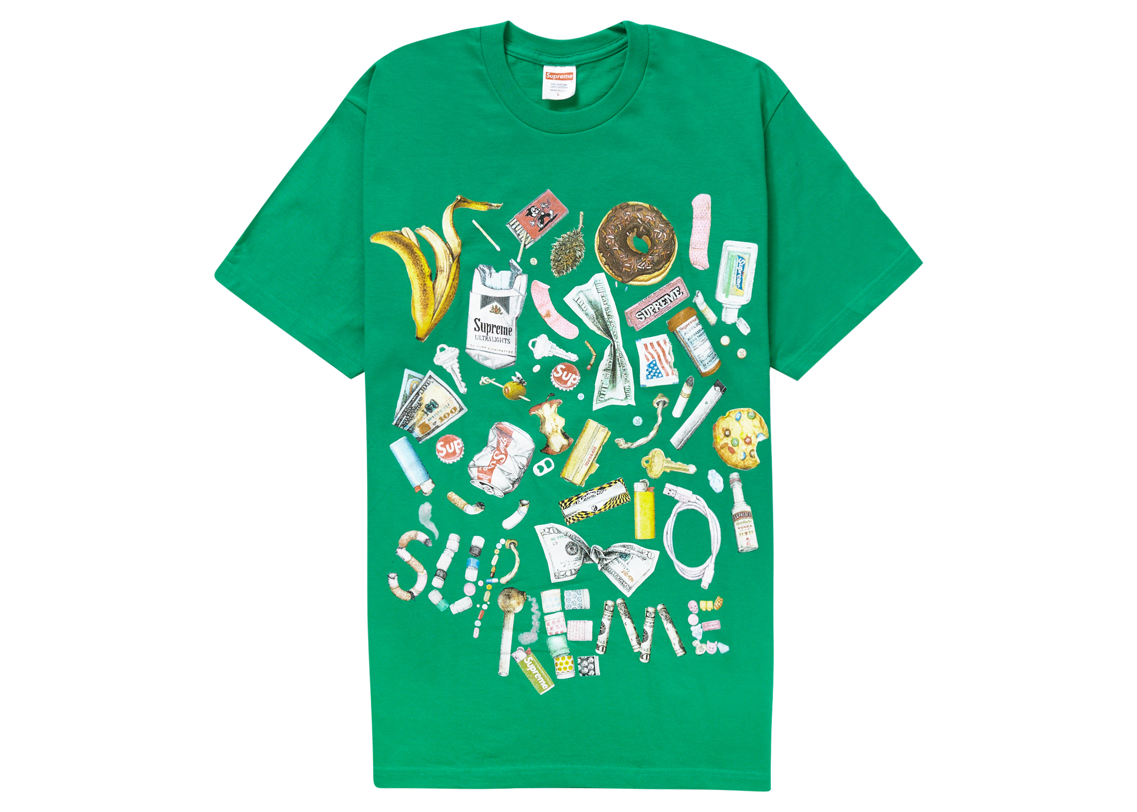 Supreme Trash Tee (SS23) Green Men's - SS23 - US