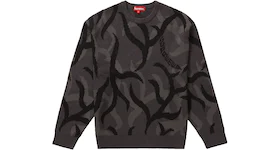 Supreme Tribal Camo Sweater Black