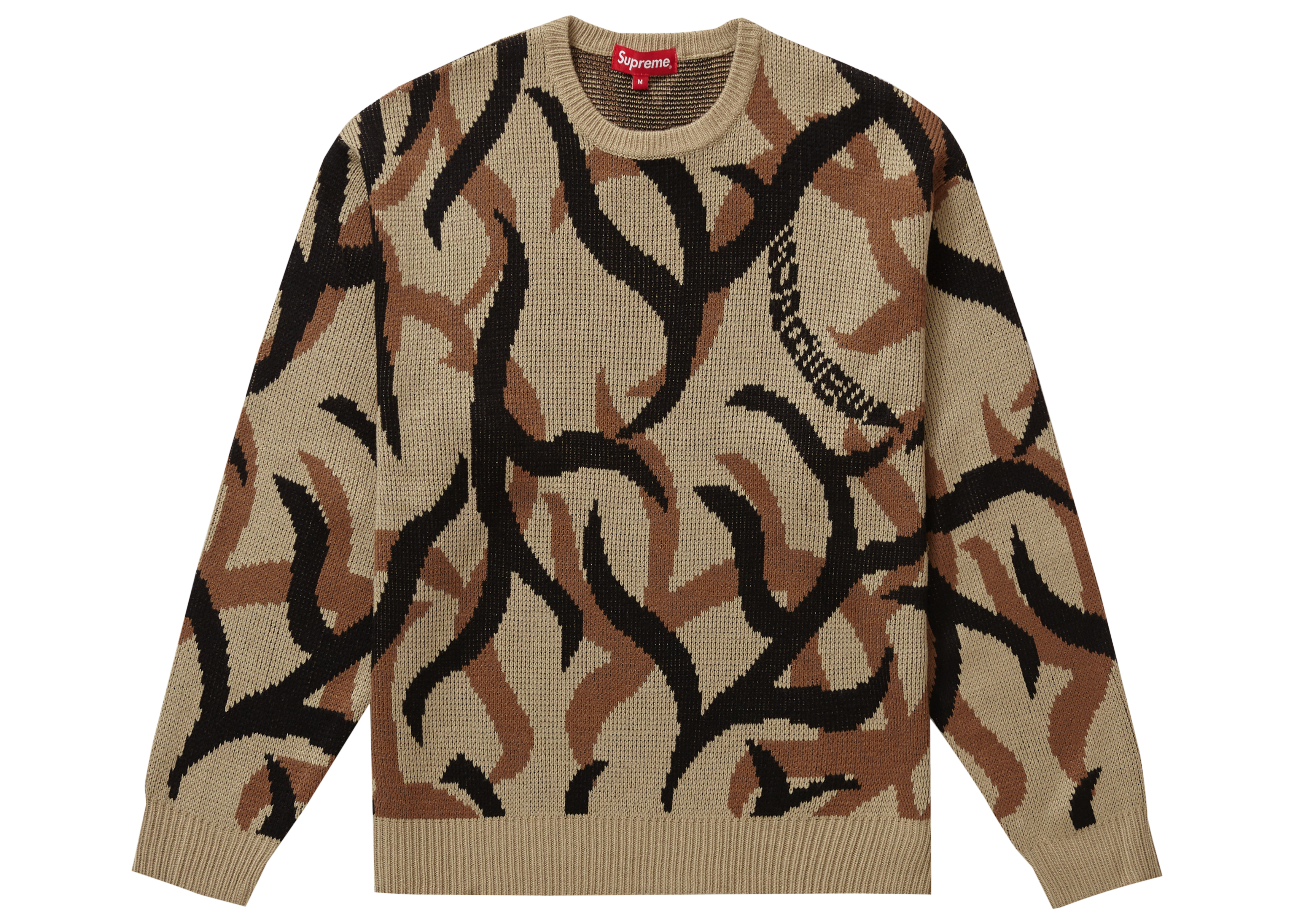 Supreme Tribal Camo Sweater　Mサイズ