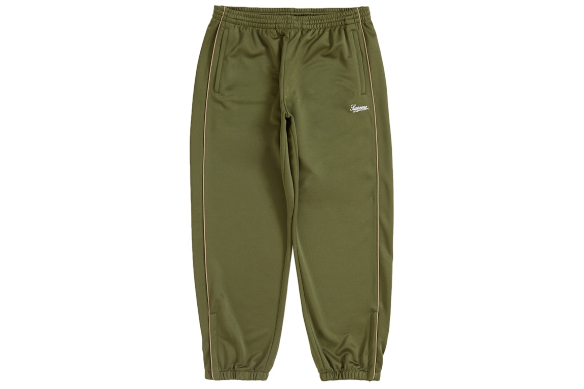 Pre-owned Supreme Tricot Track Pant Olive