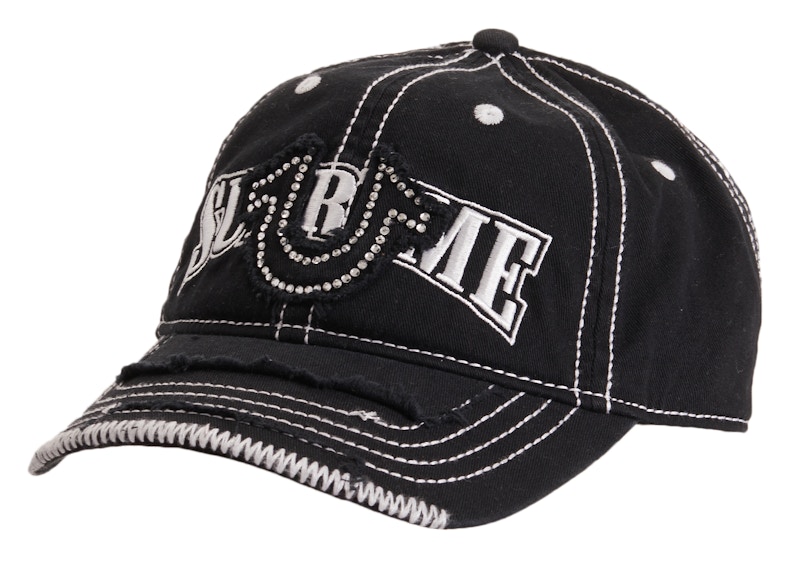 発送Supreme True Religion 6-Panel Black 帽子