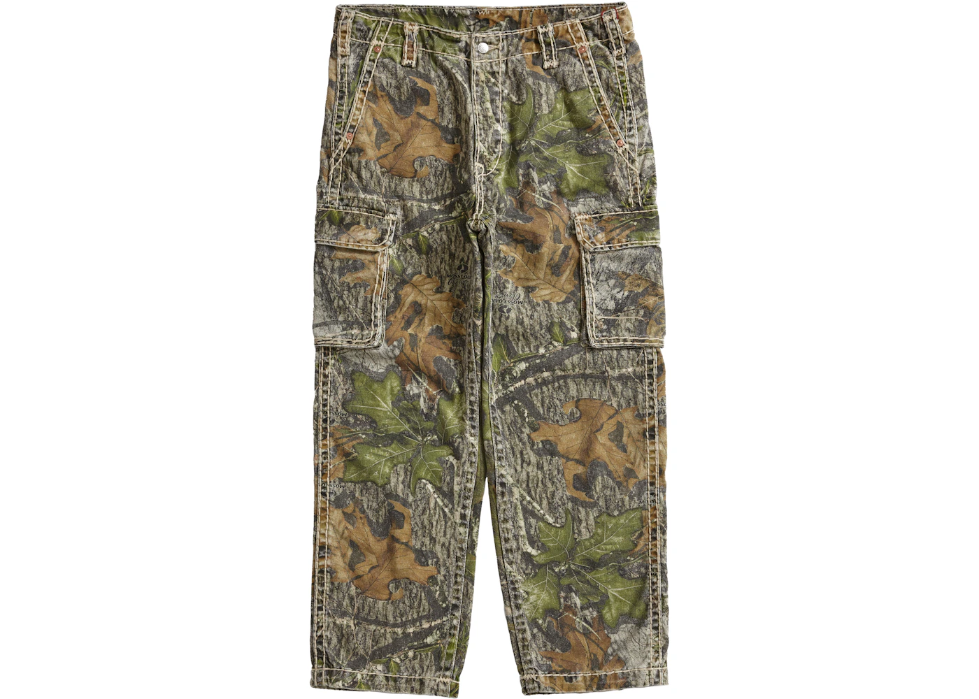 Supreme True Religion Denim Cargo Pant Mossy Oak Camo Men's FW21