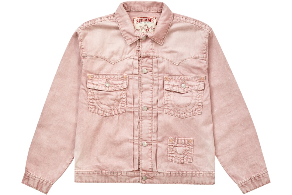 Supreme true religion jean jacket Outlet