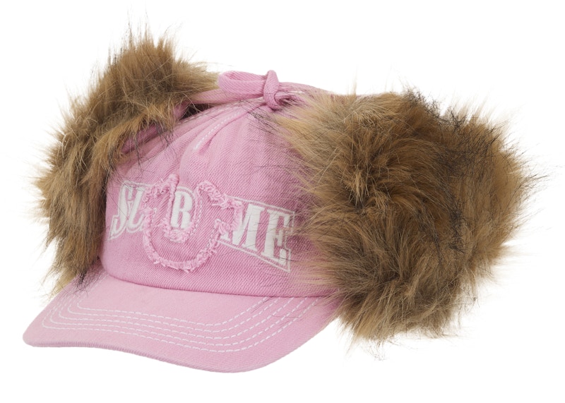 Pre-owned Supreme True Religion Earflap 5panel In Pink