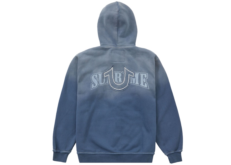 Supreme True Religion Zip Up Hooded Sweatshirt (FW22) Indigo