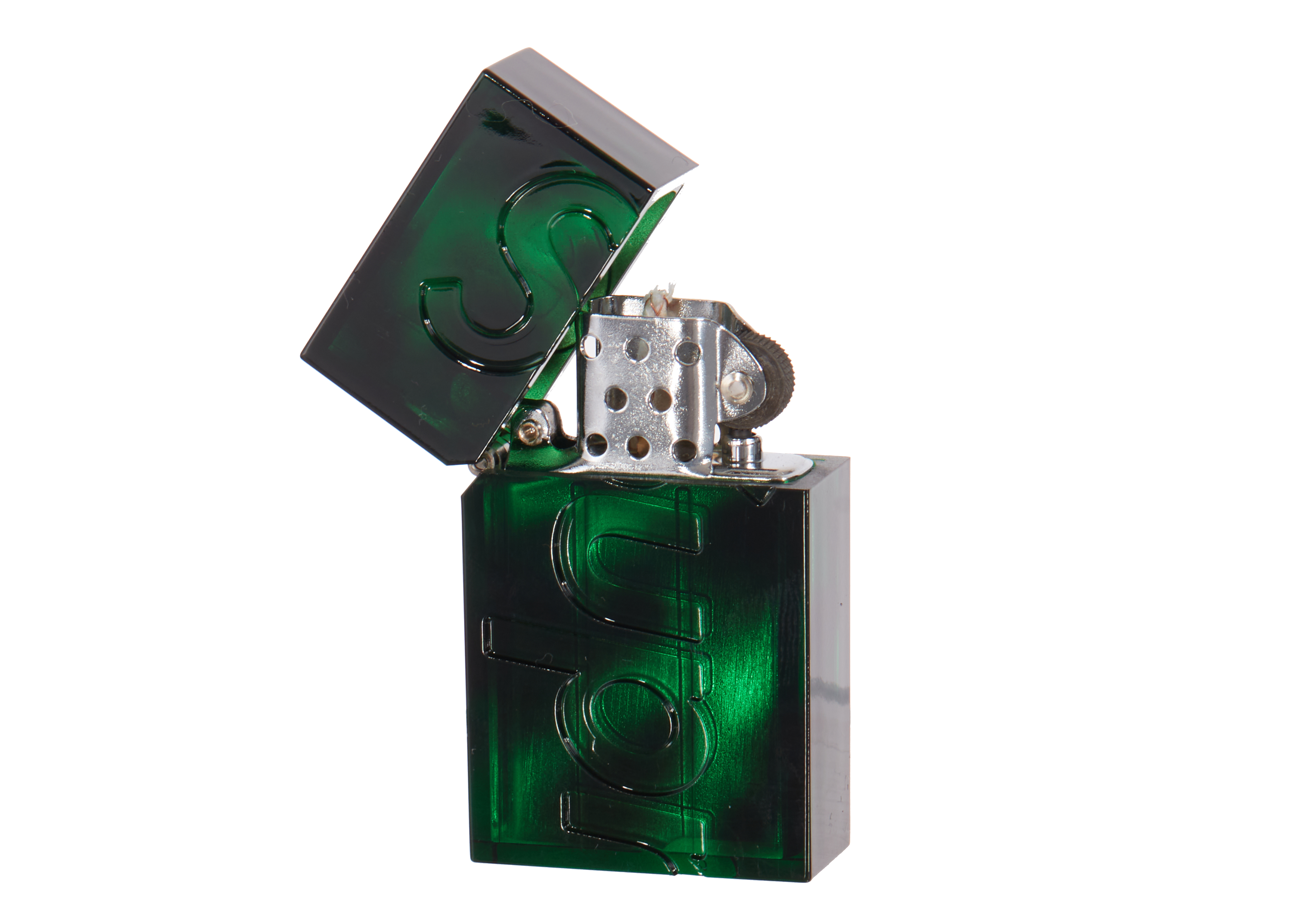 Supreme Tsubota Pearl Hard Edge Lighter (FW21) Green - FW21 - US