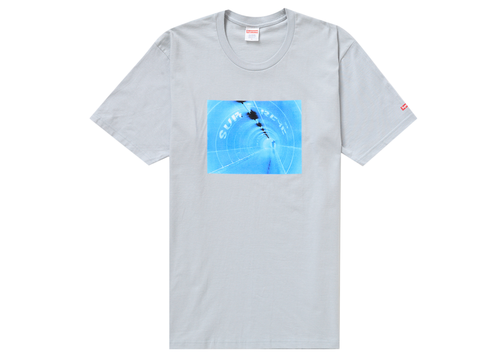 Supreme Tunnel Tee Cement Grey Men's - SS24 - US