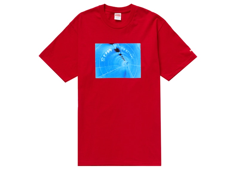 Supreme Mont Blanc Tee Red Men's - FW23 - US