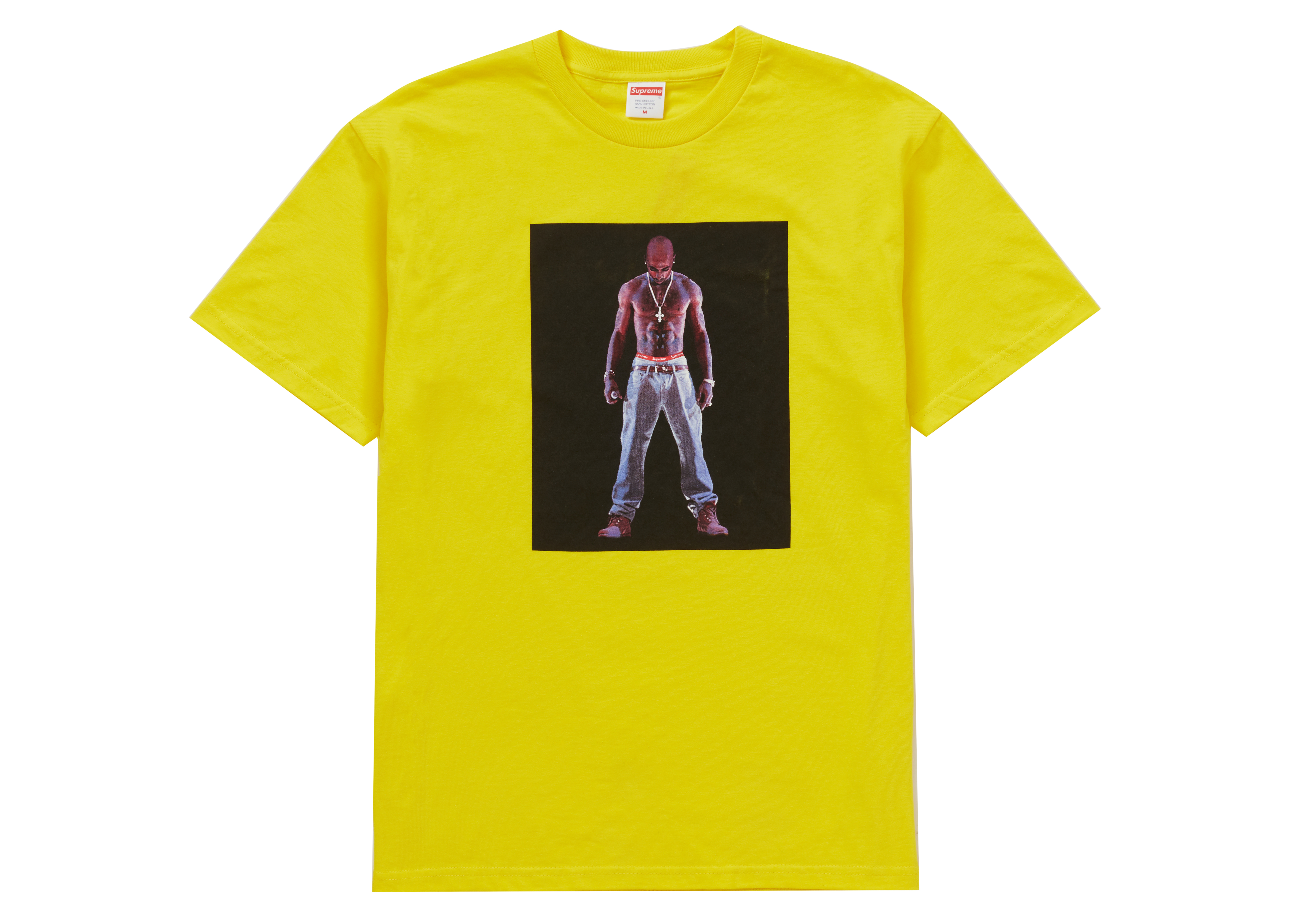 Supreme Tupac Hologram Tee Yellow - SS20 Men's - US