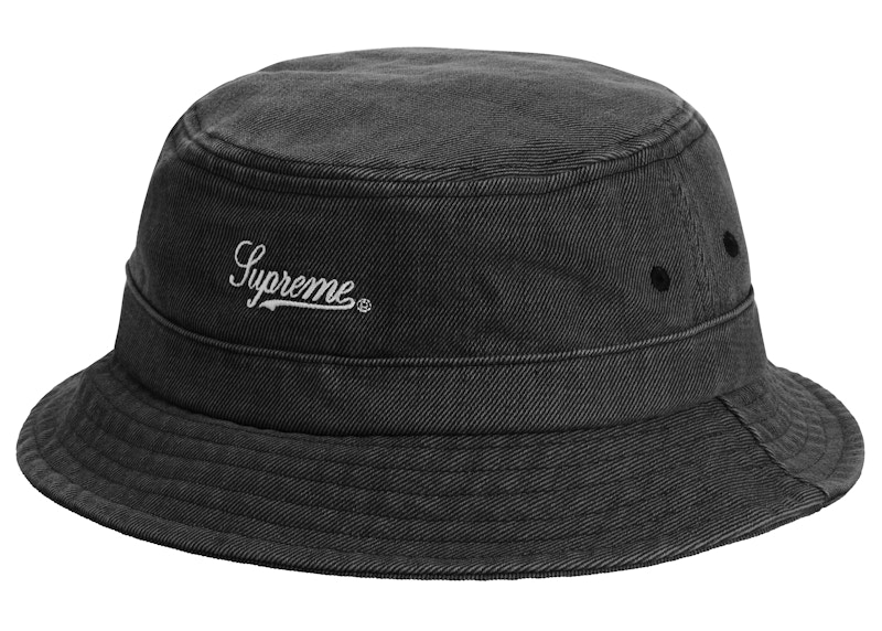 Supreme Twill Crusher Black S/M - ハット