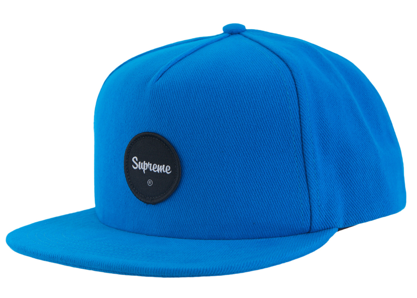 Supreme Twill Patch 5-Panel Bright Blue - SS24 - JP