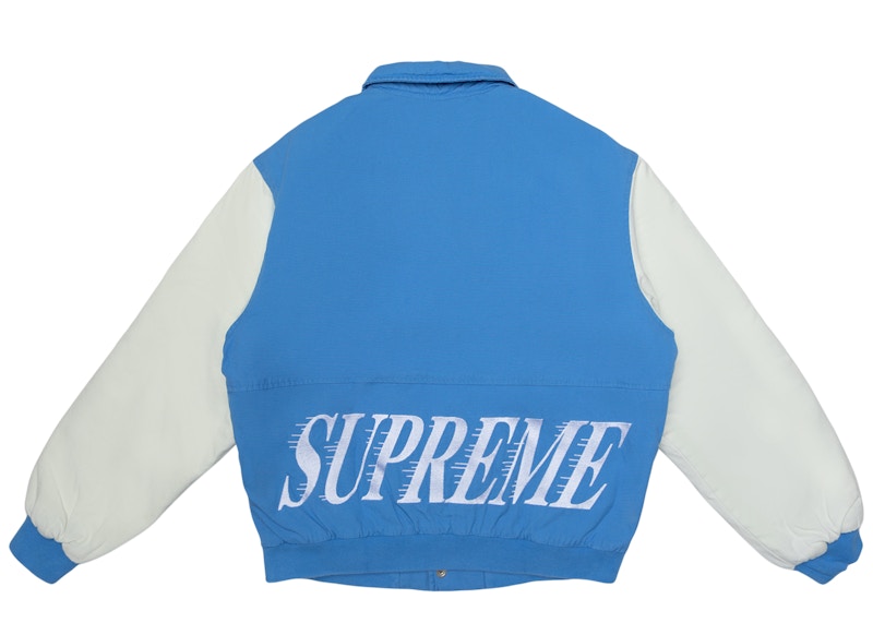 メンズsupreme 20ss twill varsity jacket